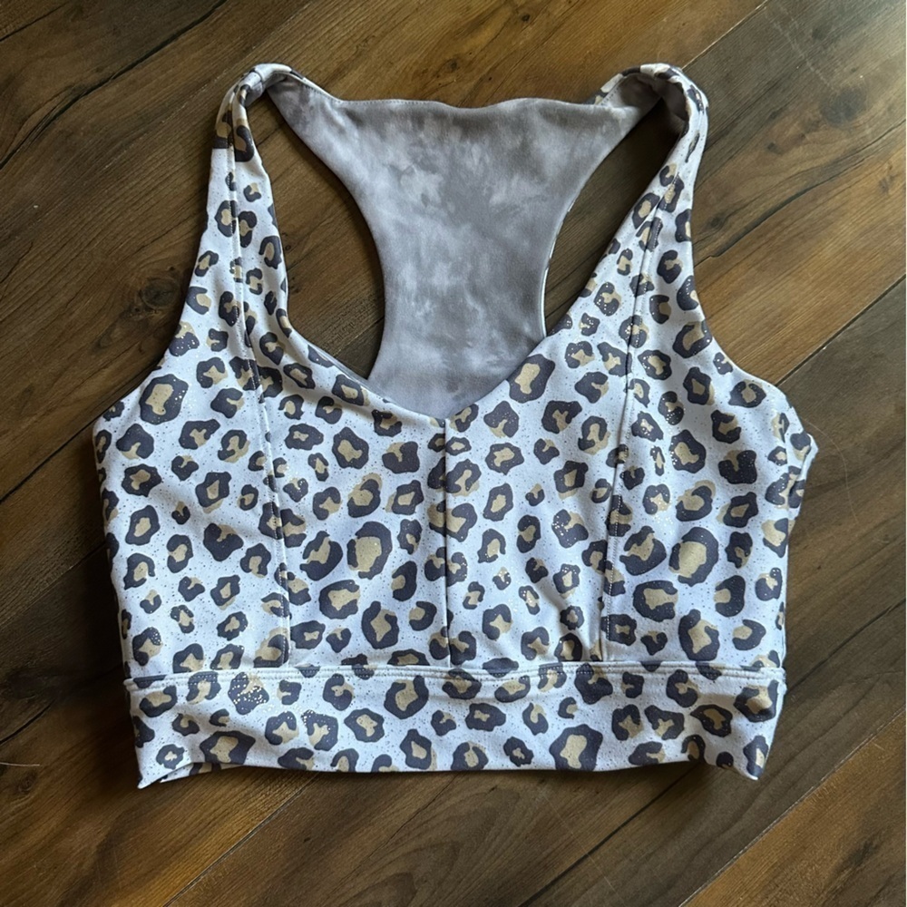 Wear it to Heart | IRENE BRA WITH FOIL WILD CHEETAH WHITE | Medium - Picture 7 of 12